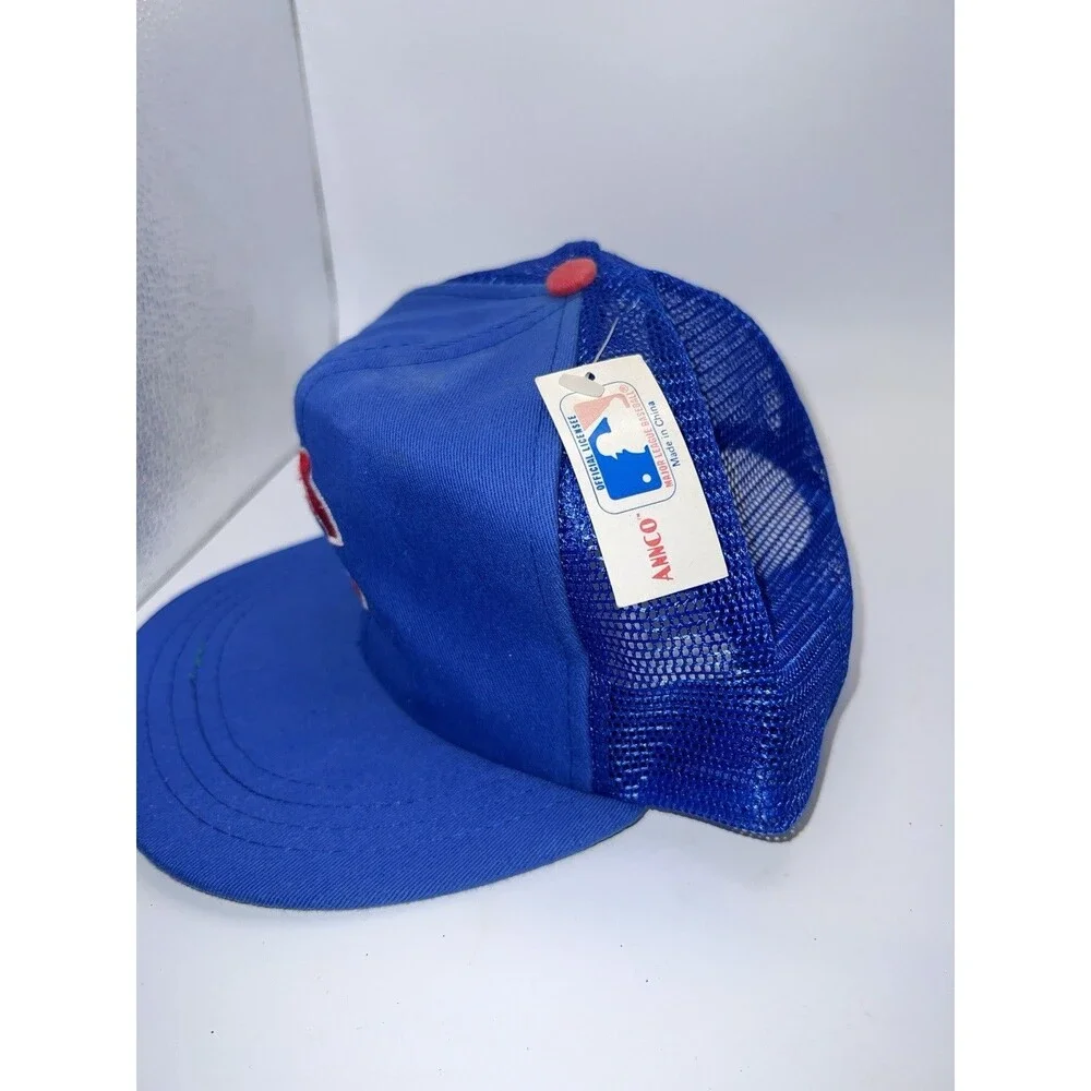 Chicago Cubs MLB Annco Trucker Hat Ball Cap Snapback Baseball Boys Vintage New